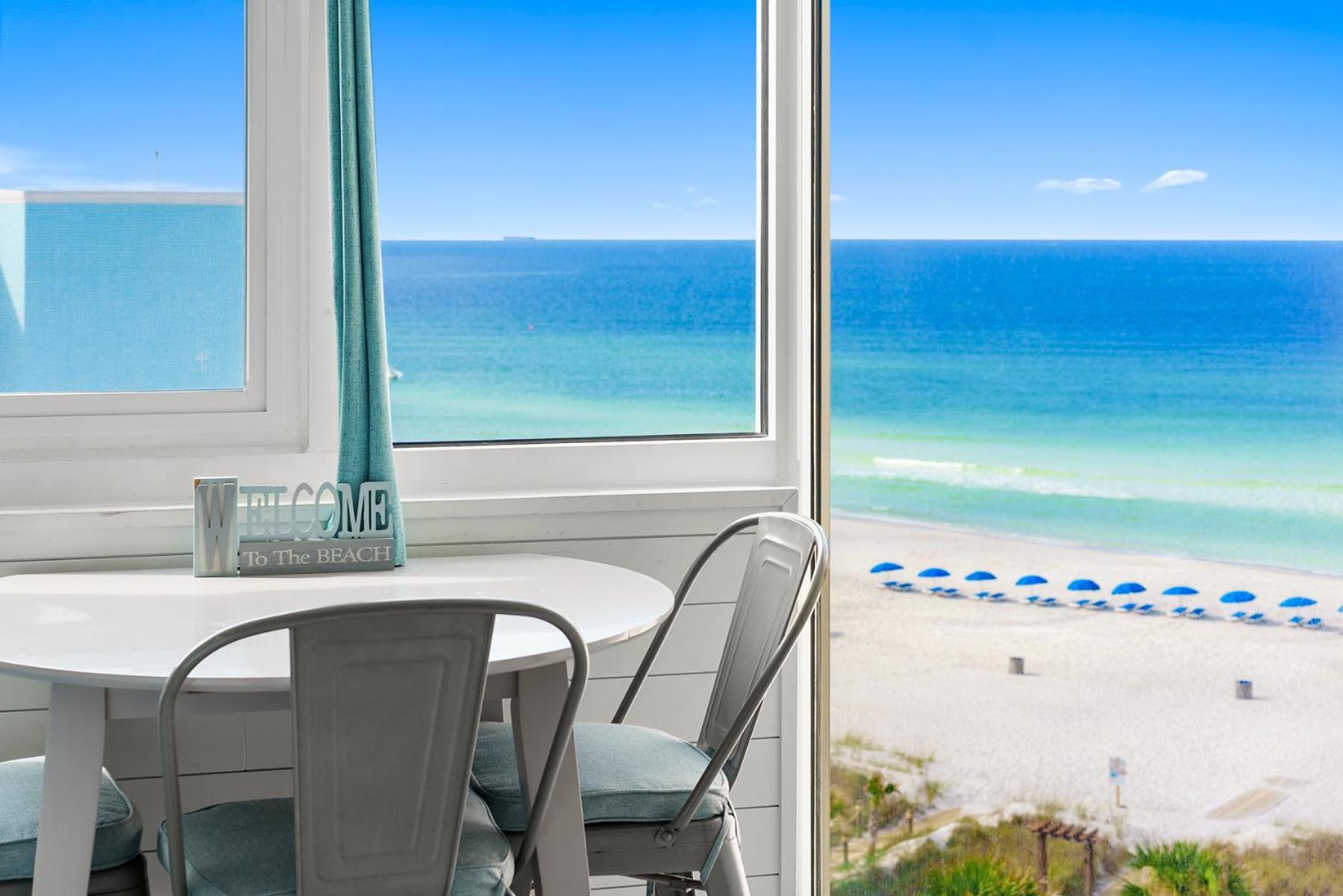 Sea The Gulf - Top Of The Gulf 809 - Beach Front Resort - Ocean View Free Beach Chair Service Panama City Beach Extérieur photo